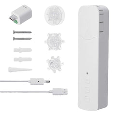 Wifi Smart Bead Curtain Motor Electric Roller Blind Manual Control Voice Control Work with Tuya Smart Life APP Support Google Home Alexa