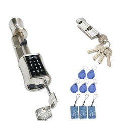 Smart Cylinder Lock APP Control TT Lock Digital Keypad Code RFID Card Keyless Door Lock For Home Hotel Apartment