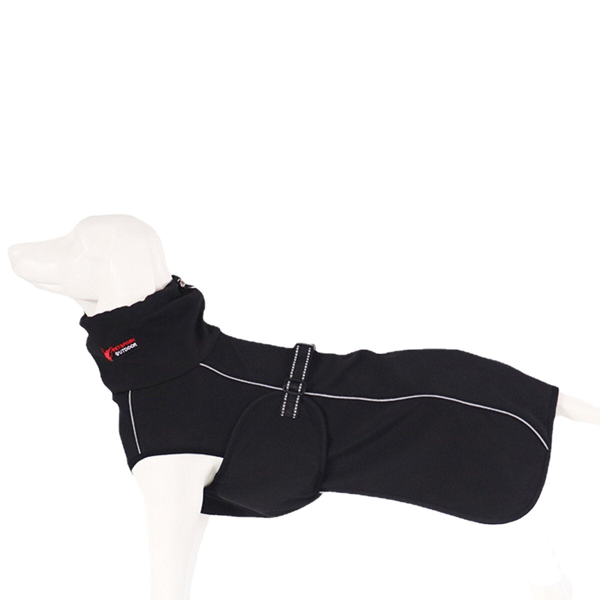 Waterproof Dog Jacket Reflective Large Dog Clothes Coat Winter Warm Outdoor Suit