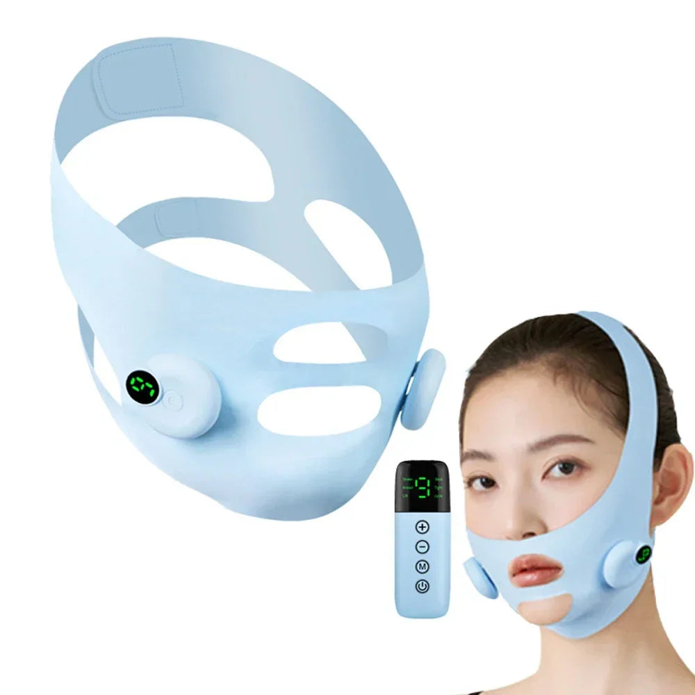 EMS V Line Face Lift Belt, Slimming Facial Shaper, Double Chin Remover, Skin Care Beauty Device