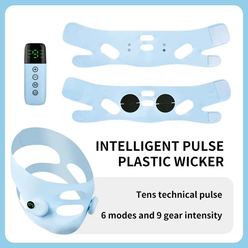 EMS V Line Face Lift Belt, Slimming Facial Shaper, Double Chin Remover, Skin Care Beauty Device