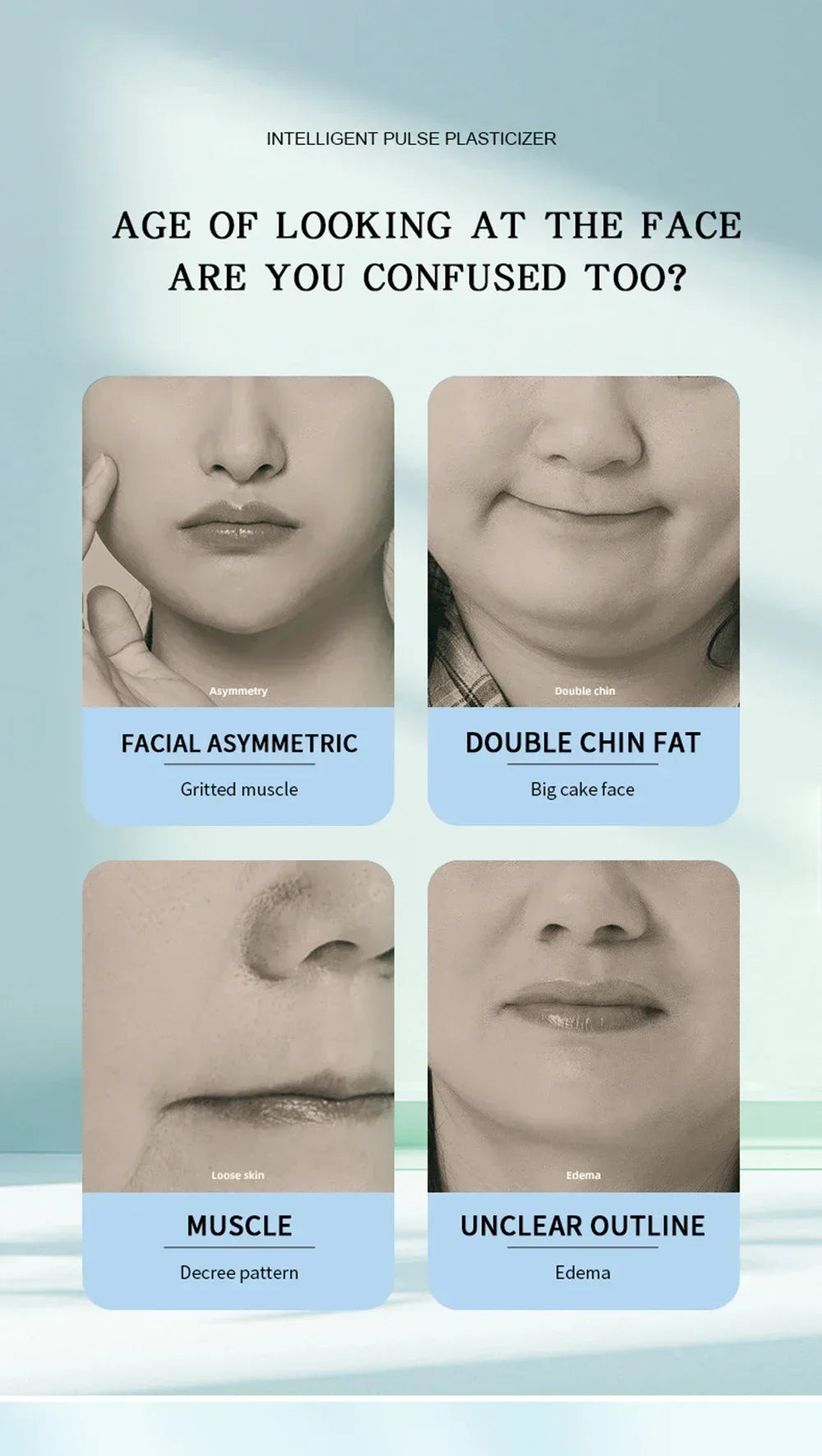 EMS V Line Face Lift Belt, Slimming Facial Shaper, Double Chin Remover, Skin Care Beauty Device