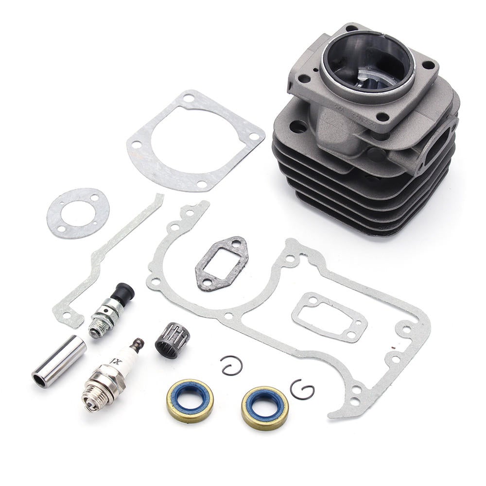 52mm Bore Air Cylinder Head Piston Sleeve Kit For HUSQVARNA 268 XP 272 272XP 272K