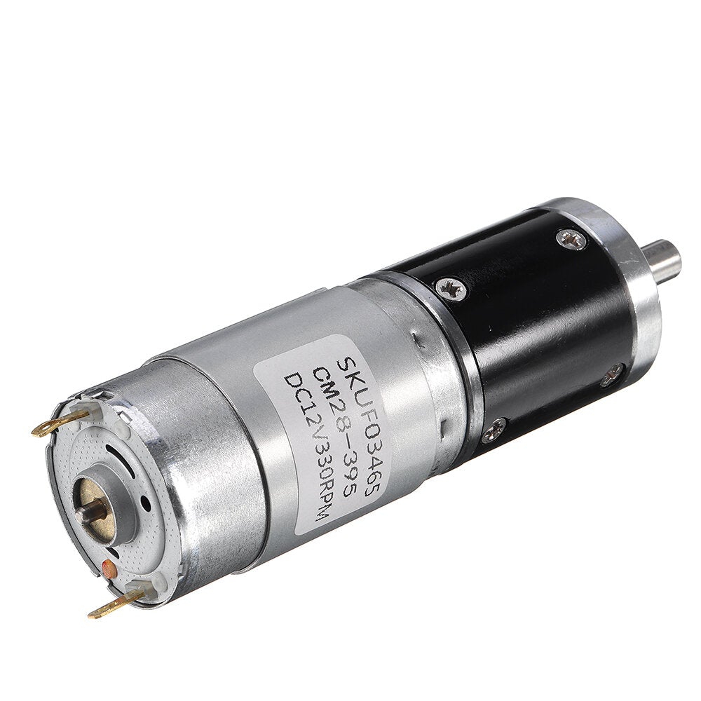 Gear Motor DC6-24V 330RPM Rated Speed DC Gear Reduction Motor