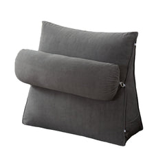 Sofa Back Cushion Bed Couch Seat Rest Pad Waist Support Backrest with Head Pillow Home Office Furniture Decorations