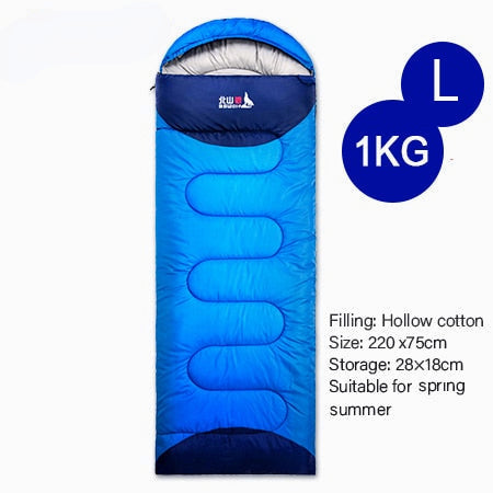 Camping Sleeping Bag Ultralight Waterproof  4 Season Warm Envelope Backpacking Sleeping Bags for Outdoor Traveling Hiking