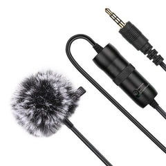 6M 3.5mm Jack Microphone M1 Omnidirectional Condenser Recording Live Vlogging Video Lavalier