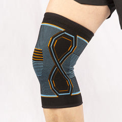 1 Pair Elastic Knee Pads Nylon Sports Fitness Kneepad Fitness Gear Patella Brace Running Basketball Volleyball Support
