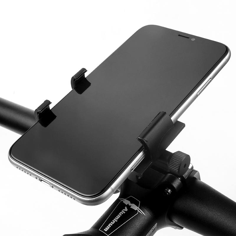 Universal Phone Holder Adjustable Clip Stand Shockproof Phone Bracket Cycling E-Bike Motorcycle