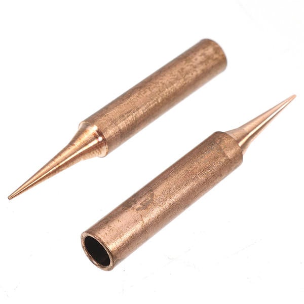 10Pcs Copper Soldering Iron Tip for Soldering Rework Station Iron Tsui