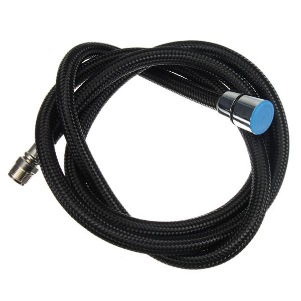 1.5m Nylon Black/Grey Water Pipe Water Hose For Kitchen Pull Out Mixer Faucet Spare Part
