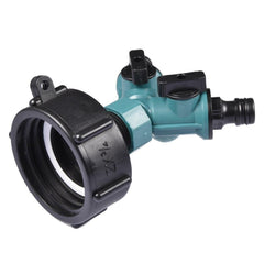 Water Tank Adapter Double Head Small Nozzle Faucet Y-type Connector Distribution Garden Plastic Belt Switch Pipe Joint