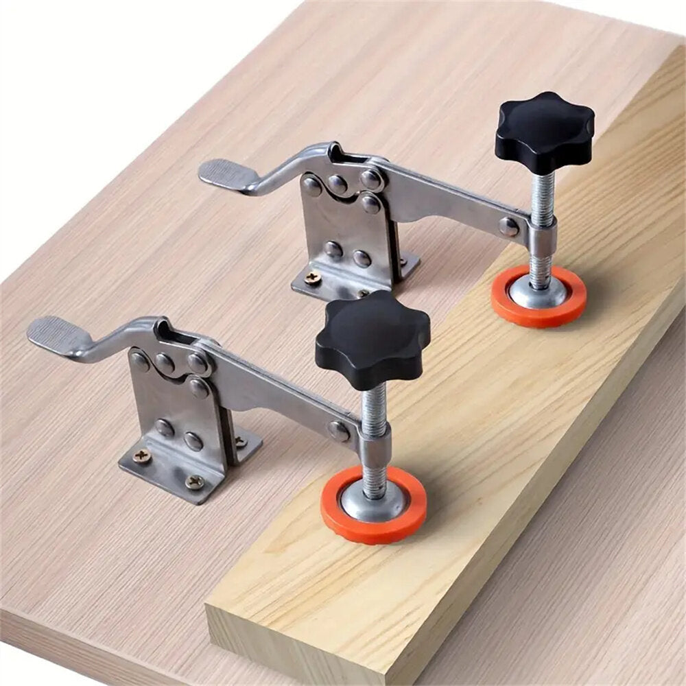 Stainless Steel Toggle Clamp - Quick-Release for Woodworking & Welding