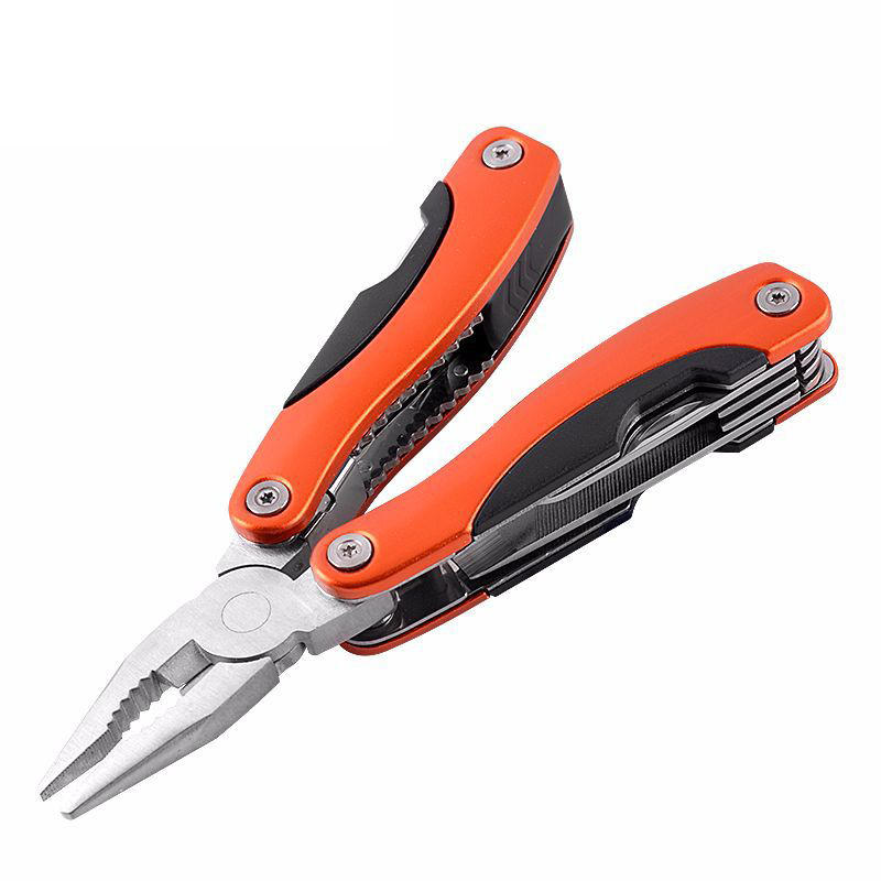 100mm High-carbon Steel Folding Cutter Pliers Survival Multi-functional Tools Kit