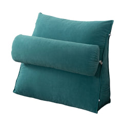 Sofa Back Cushion Bed Couch Seat Rest Pad Waist Support Backrest with Head Pillow Home Office Furniture Decorations