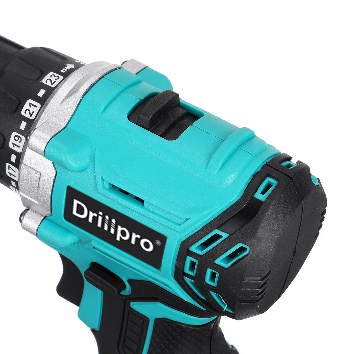 16.8V Brushless Electric Drill Driver Portable Rechargeable Screwdriver Power Tool W/ 1/2 Battery