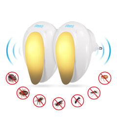 Electronic Ultrasonic Mosquito Repellent Rat Cockcroach Ant Bug Insect Mice Pests Control