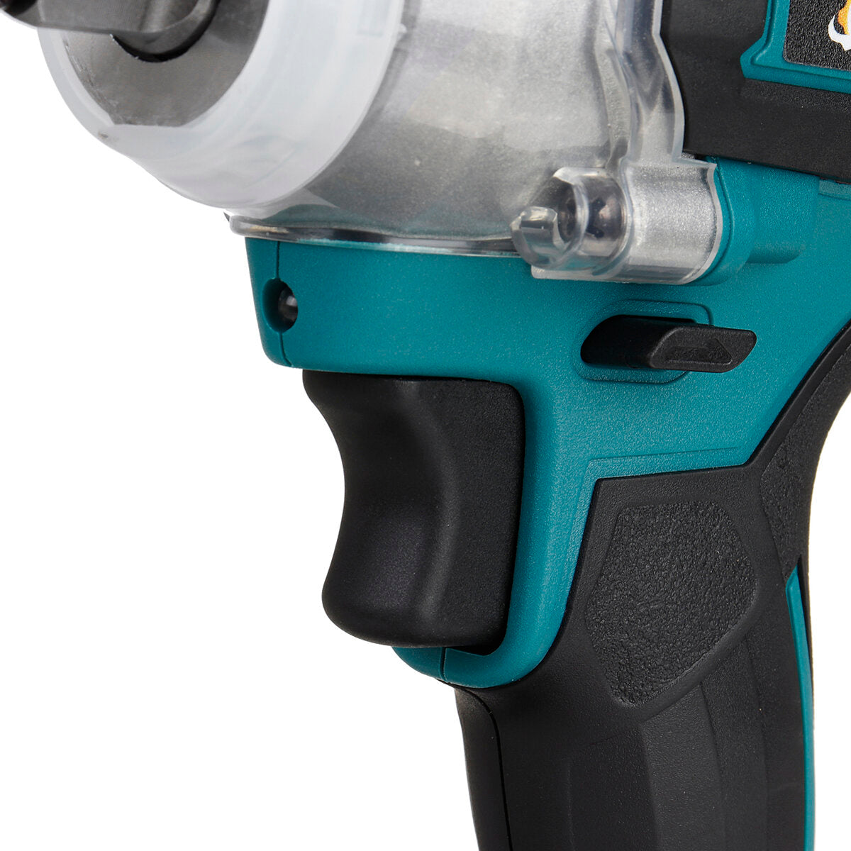 1/2" Electric Cordless Brushless Impact Wrench With 1/2 Battery