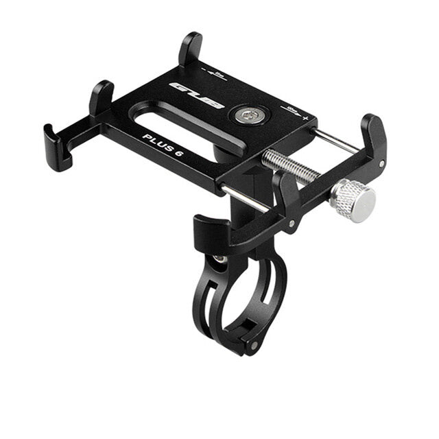 Rotatable Aluminum 3.5-6.2 Inch MTB Bike Phone Holder Motorcycle GPS Stand Support