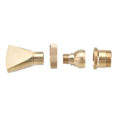 1/2 Inch DN15 3/4 Inch DN20 Universal Brass Adjustable Nozzle Fountain Nozzle