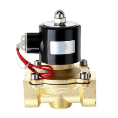 1/2 3/4 1 Inch 12V Electric Solenoid Valve Pneumatic Valve for Water Air Gas Brass Valve Air Valves