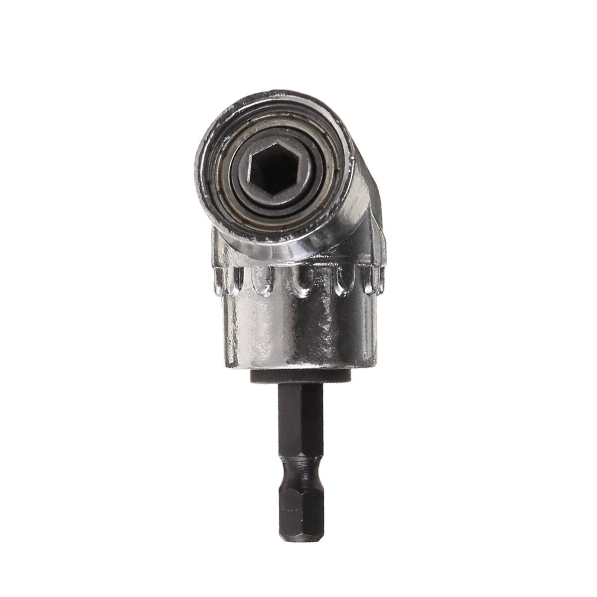 105 Degree Right Angle Drill Adapter with Flexible Shaft Bits Extension Shaft with Screwdriver Bit Holder