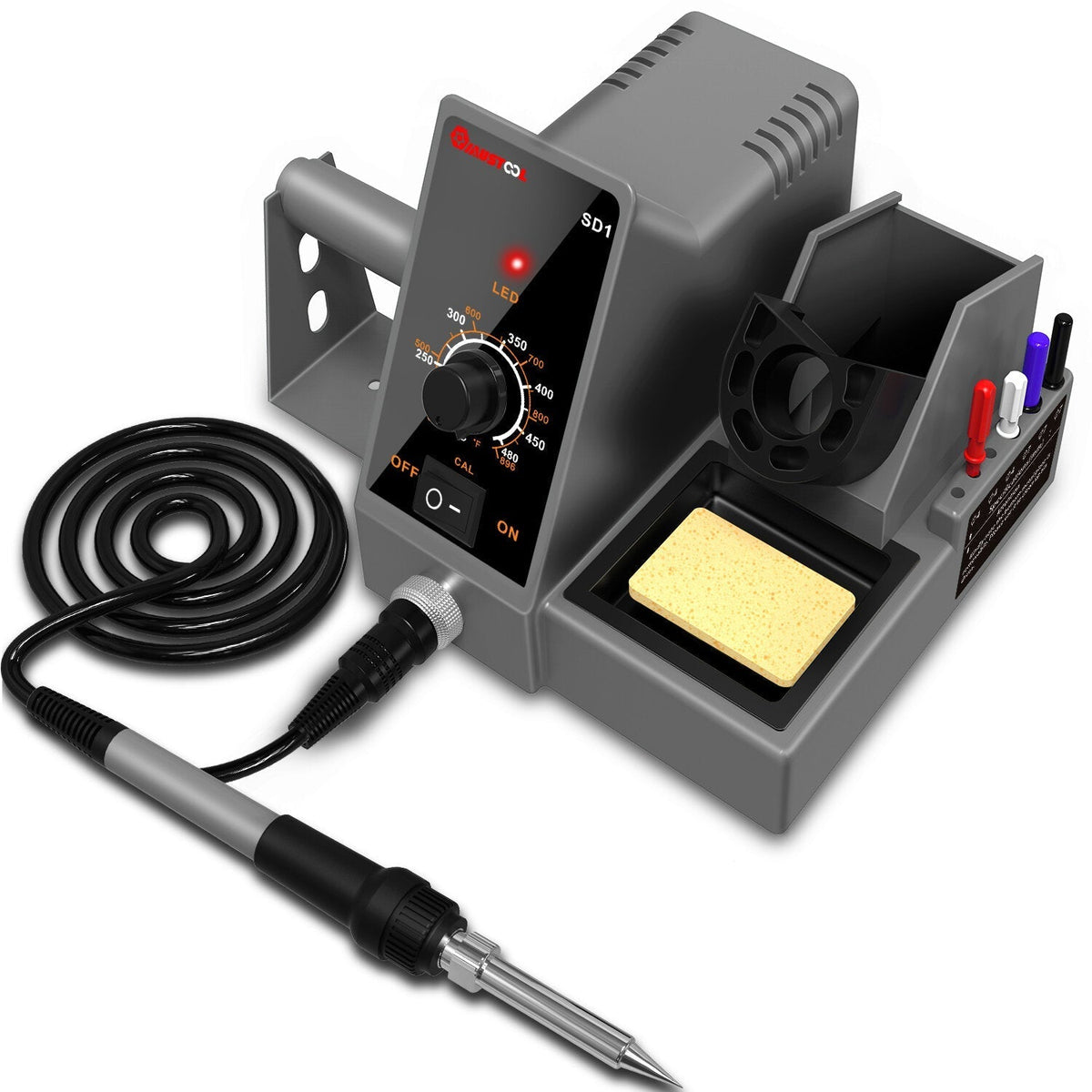 LCD 60W Soldering Station Professional PID Soldering Iron Station Tool Kit Adjustable Temperature