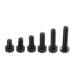 20 pcs M2.5 Black Nylon Screws Phillips Plastic Round Head Screw Bolt