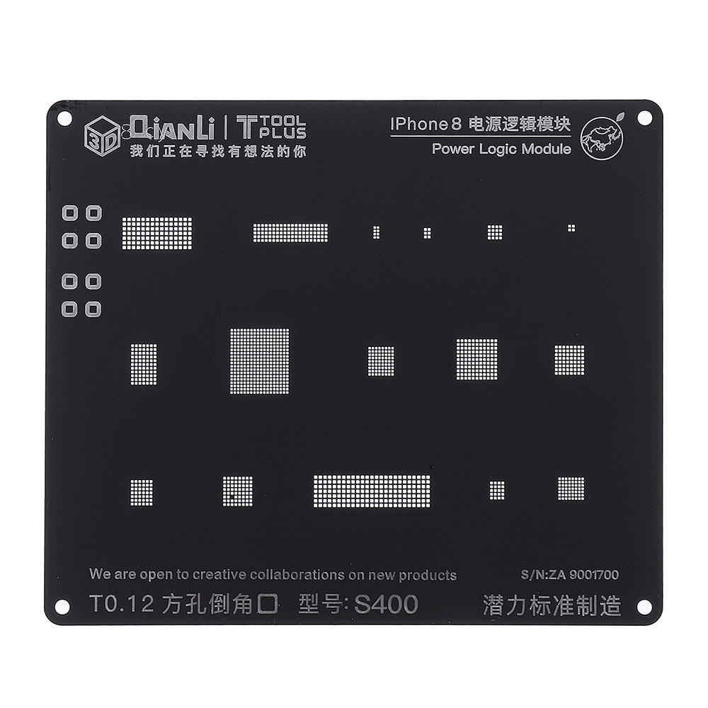 3D BGA Reballing Stencil Power Logic Module BGA Reballing Repair Tool for iOS 5 5S 6 6S 7G 7Plus 8 8P