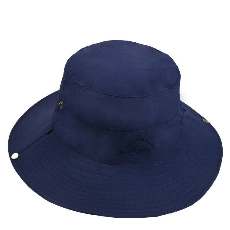 Tactical Cap Outdoor Bucket Hat Folding Portable Hiking Climbing Sun Protection Floppy Hat