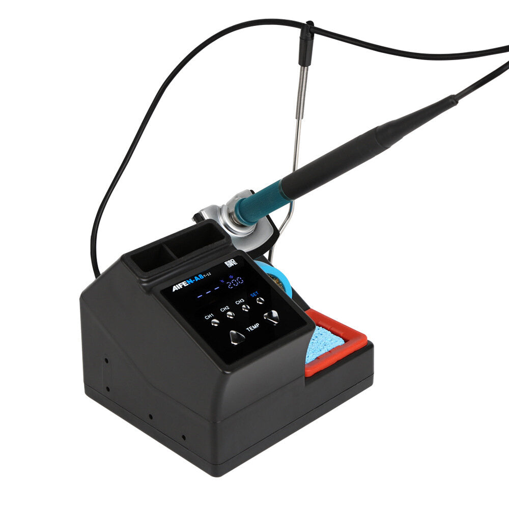 Soldering Station With Digital Display T12 Handle Intelligent Sleep 1-1.5s Quick Heating For Electronic Repair Welding