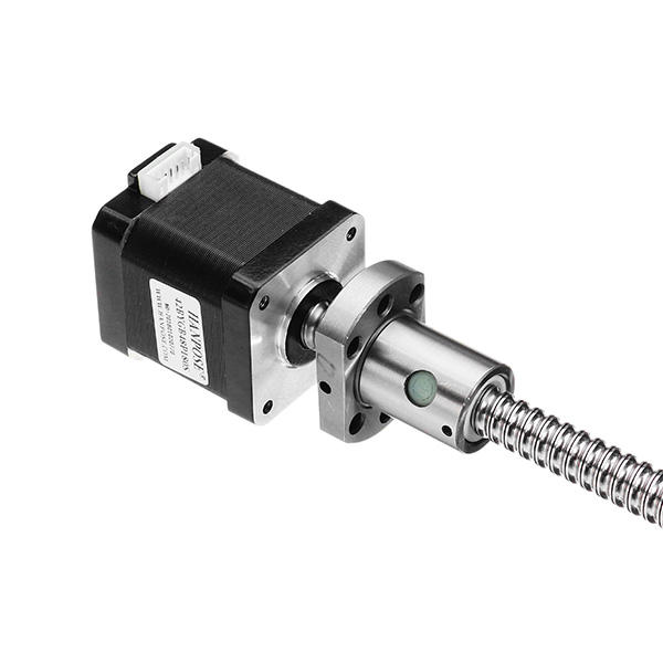 DC 12V NEMA17 Stepper Motor with 300mm 1204 Ball Screw