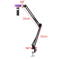 51MP 1080P 2K HDMI USB Industrial Video Microscope Camera Big Visual Field Manual IRIS 120X Zoom Lens For PCB Soldering Repair