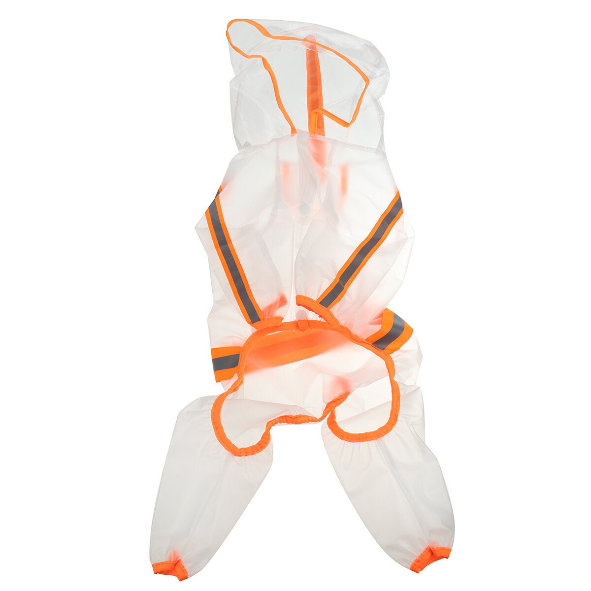 Pets Dog Clothes Hooded Raincoats Reflective Strip Dogs Rain Coat Waterproof Jackets Outdoor Breathable Clothes For Puppies