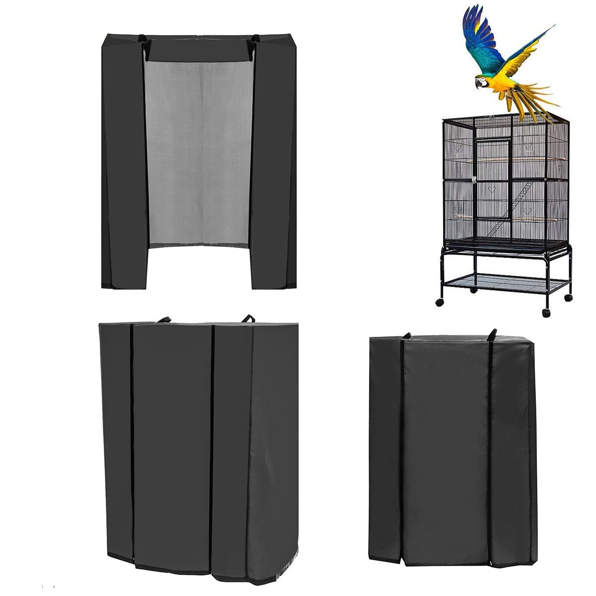 Universal sunshade Bird Cage Cover Breathable dustproof Bird Parrot Nests Cover Light proof Cage Cover Bird Supplies