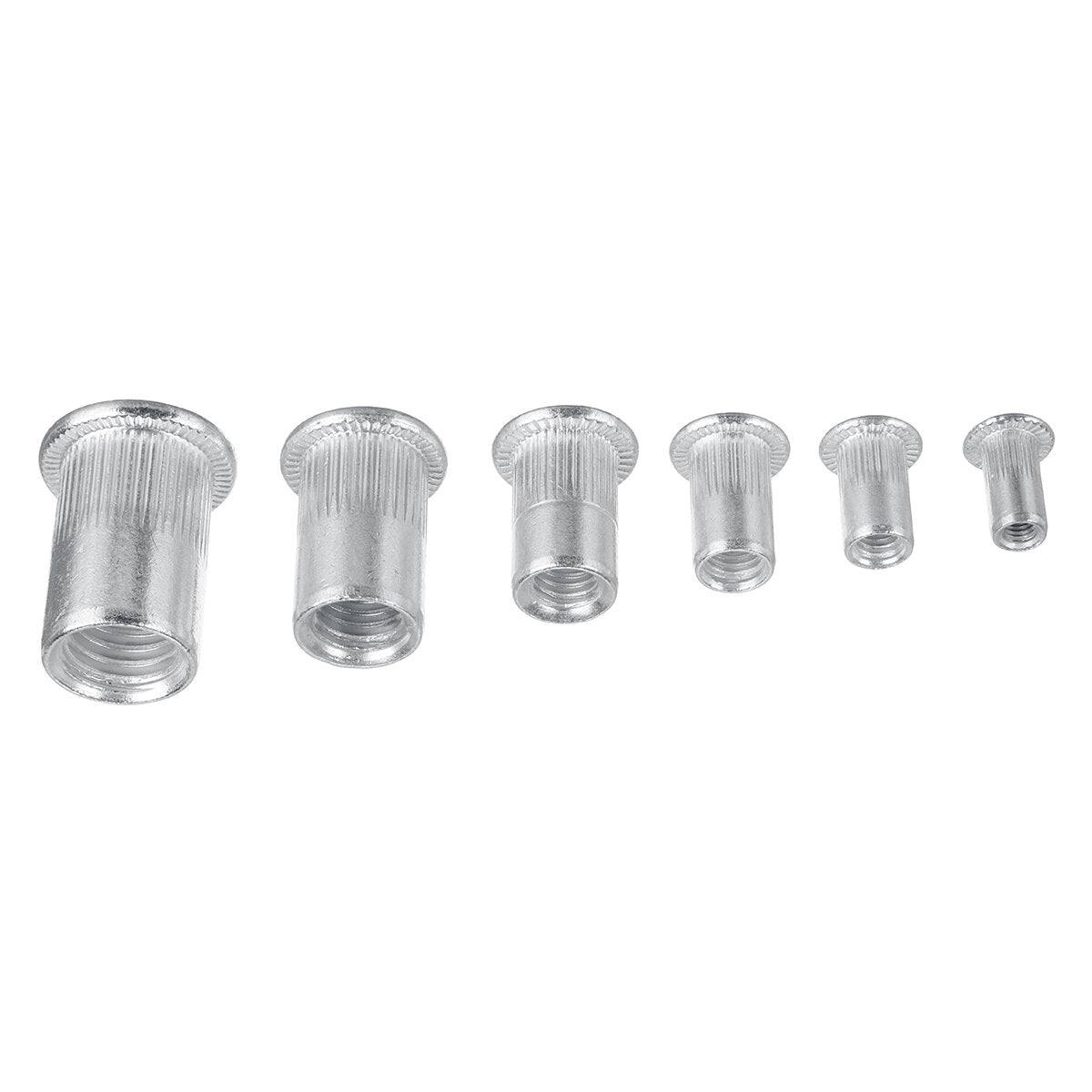 190Pcs M3-M10 Rivnut Riveter Rivet Nut Nutserts Guns Riveting Assortment Tool Kit Nutsert