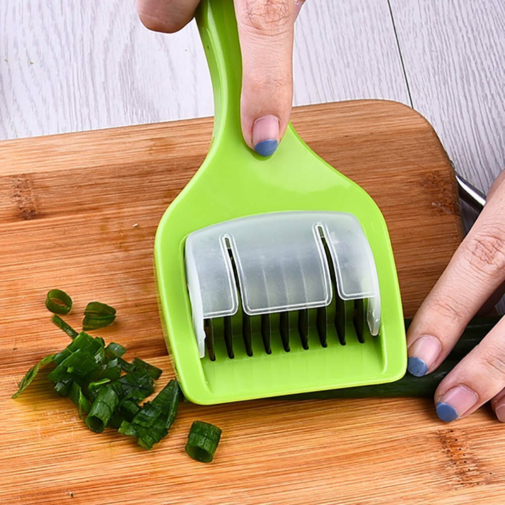 Stainless Steel Green Onion Slicer Vegetable Garlic Cutter Shredder Kitchen Tools