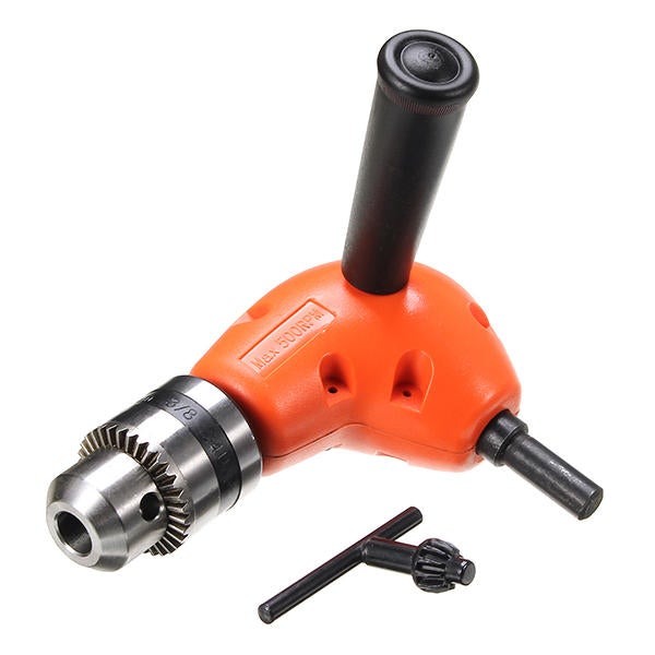 1-10mm Right Angle Bend Extension 90 Degree Round Shank Extension Attachment Drill Adapter