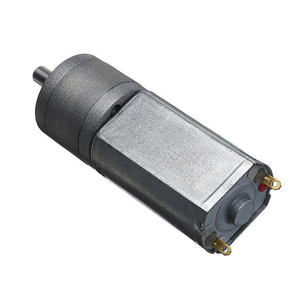 12V 125RPM 6V 62RPM Carbon Brush Gear Motor