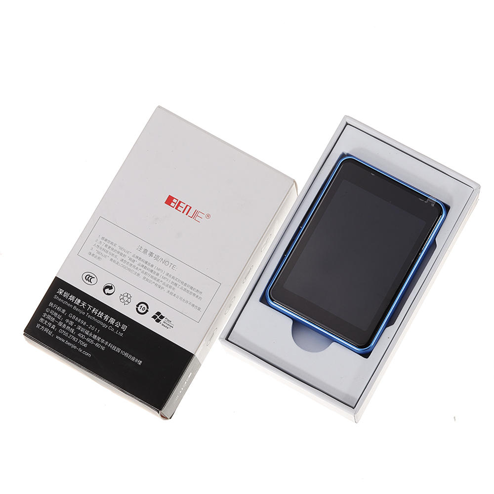 2.8 inch Full Screen 4GB 8GB 16GB Blue Lossless MP3 Player MP4 Video FM Radio E-book Built-in Speaker