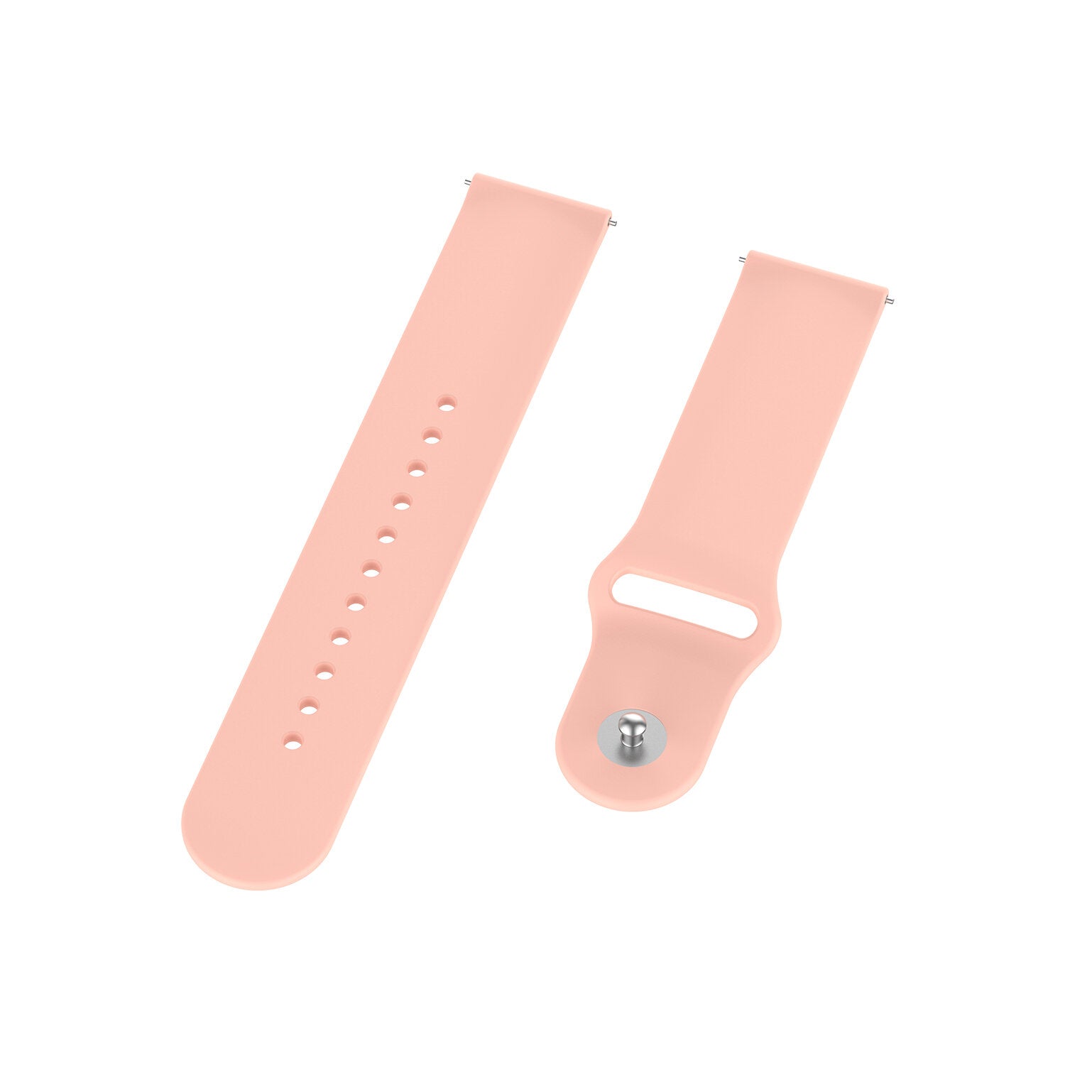 22mm Solid Color SLR Buckle Silicone Replacement Strap Smart Watch Band For Samsung Galaxy Watch 46MM