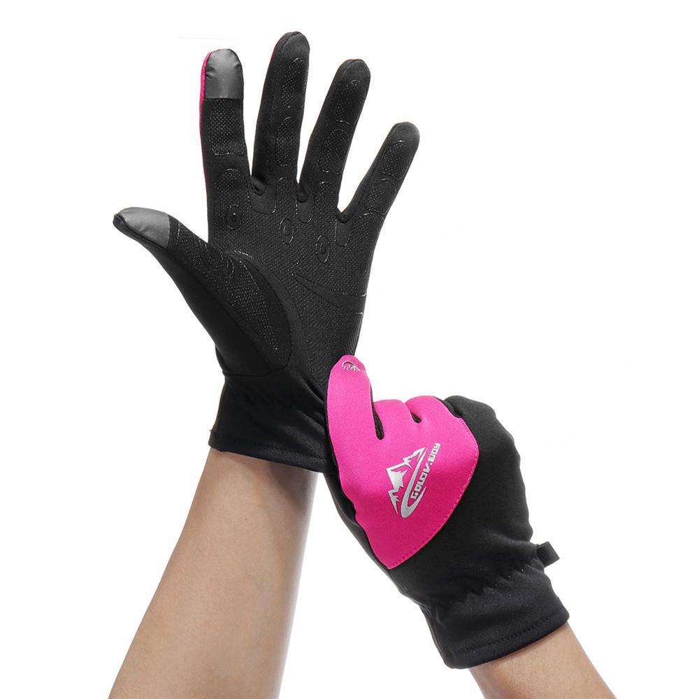 Winter Warm Thermal Windproof Waterproof Cycling Full Finger Gloves Touch Screen