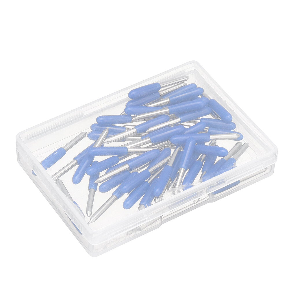 100Pcs 30 Degree Blue Blades GCC Cutting Plotter Vinyl Cutter Blade For Roland