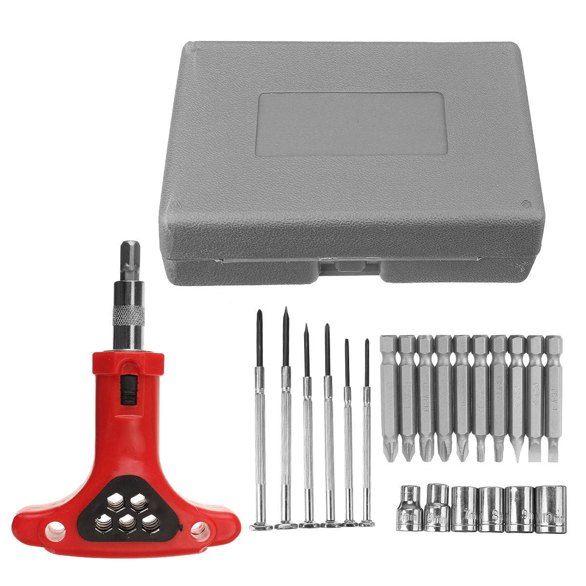 Ratchet Wrench Screwdriver Kit DIY Household Repair Tool Multi-functional Combination Toolkit