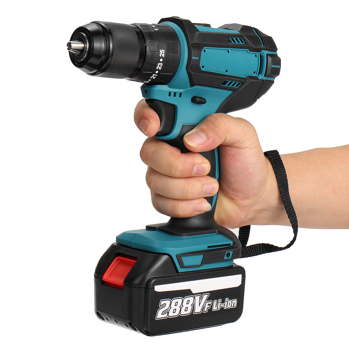 13mm 800W Cordless Electirc Impact Drill Driver 25+3 Torque Electric Drill Screwdriver