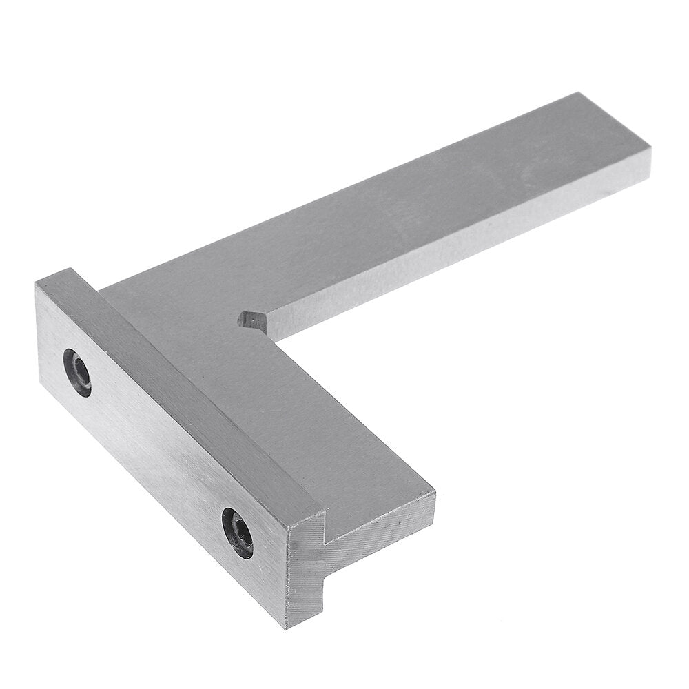 Machinist Square 90º Right Angle Engineer Carpenter Square with Seat Precision Ground Steel Hardened Angle Ruler