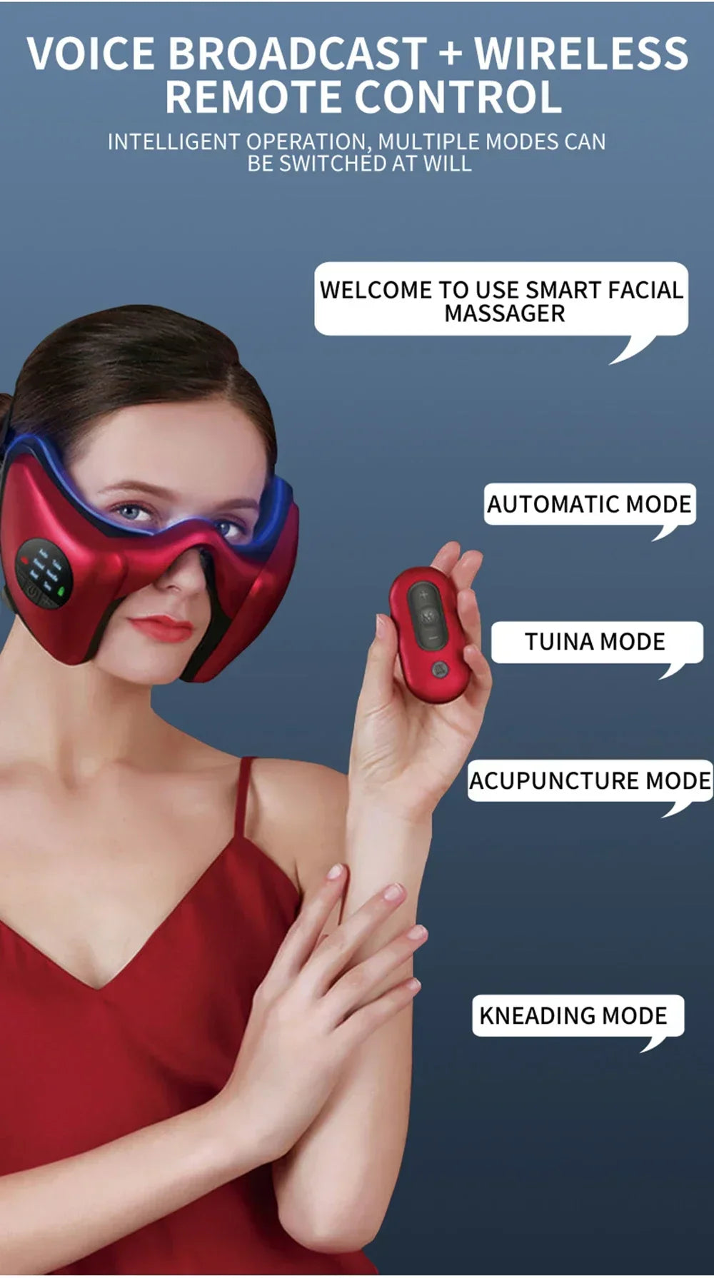 Facial Massager for Lifting, Firming, V-Shaped Face & Body Shaping, Anti-Aging Beauty Tool