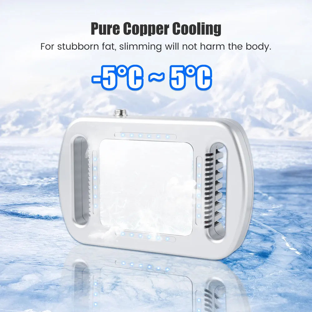 Fat Freezing Machine for Body Slimming, Weight Loss, Anti-Cellulite Cold Therapy Massager