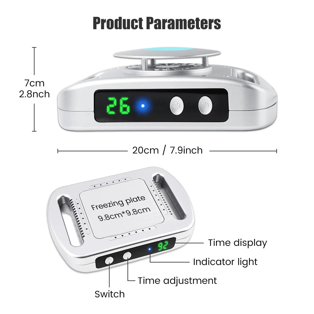 Fat Freezing Machine for Body Slimming, Weight Loss, Anti-Cellulite Cold Therapy Massager