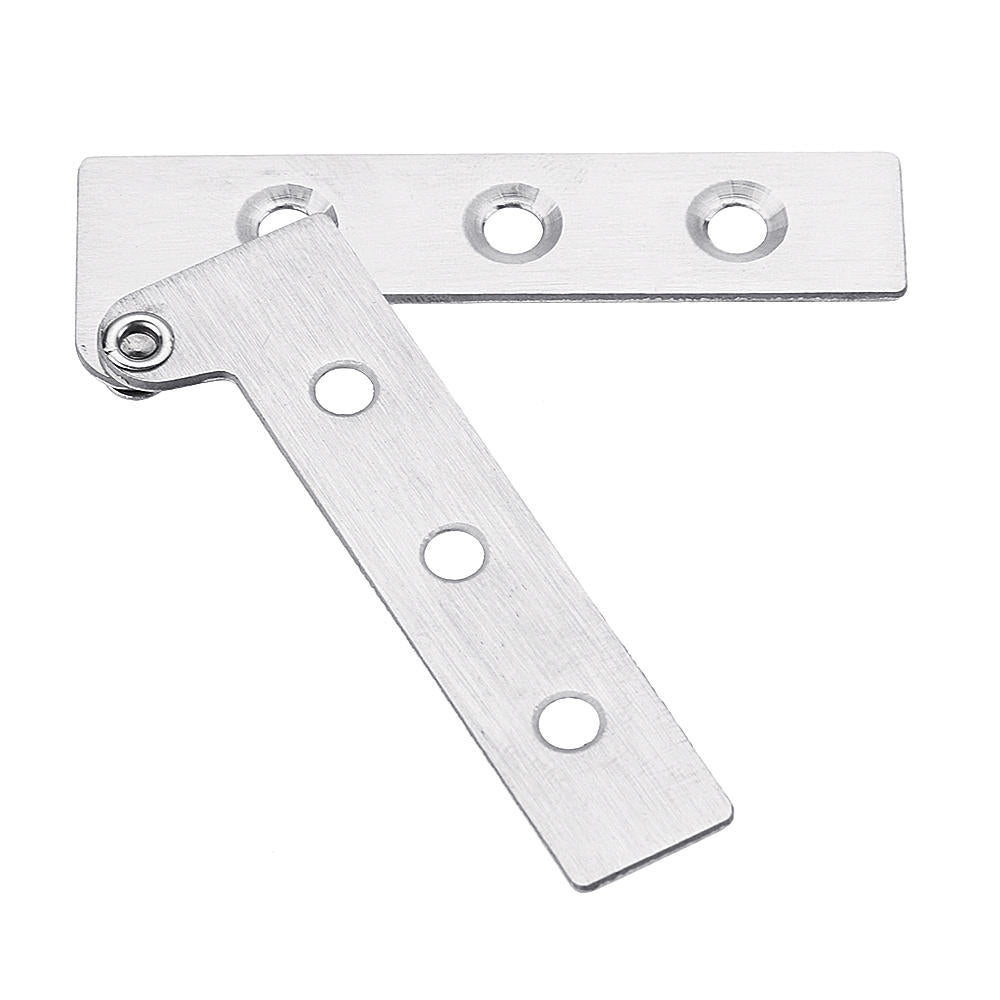 Stainless Steel Concealed Hinge 7-Shape Chicken Mouth Shape Door Hinge 360 Degree Rotating Hardware